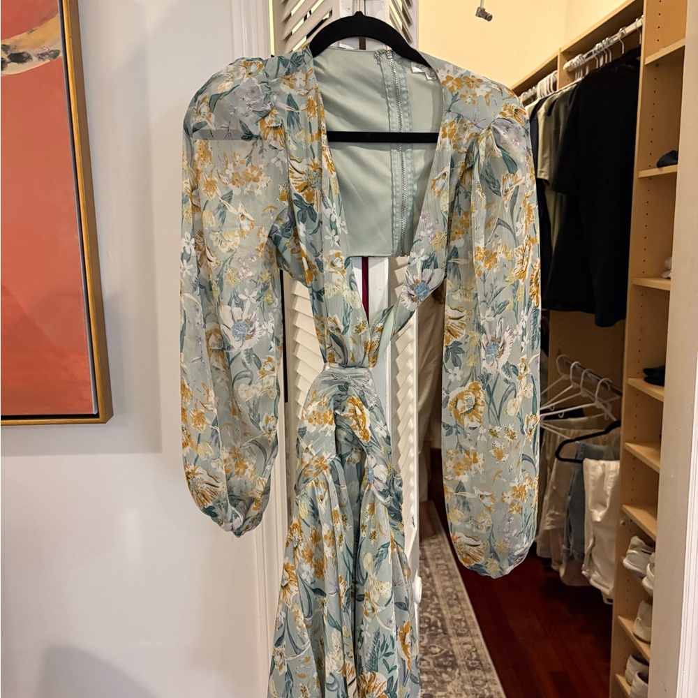 Floral Long Sleeve Dress